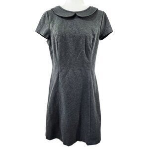 Boden Gray Peter Pan Collar Dress